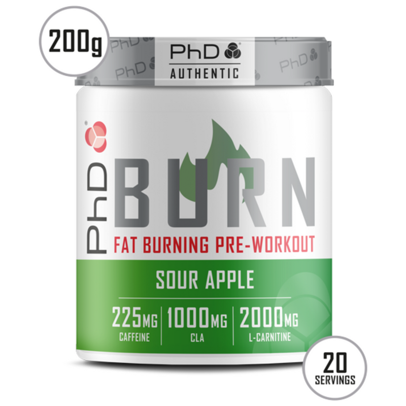 PhD Nutrition Burn Pre-Workout 200g