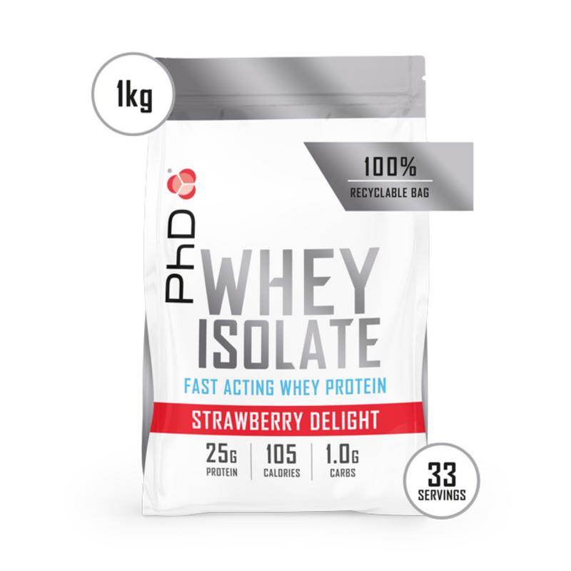 PhD Nutrition Whey Isolate 1kg