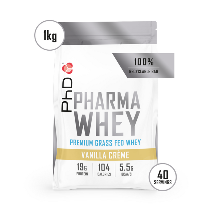 PhD Nutrition Pharma Whey HT+ 1kg