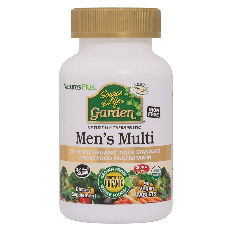 Nature's Plus Garden Men's Multivitamin 90 vCaps