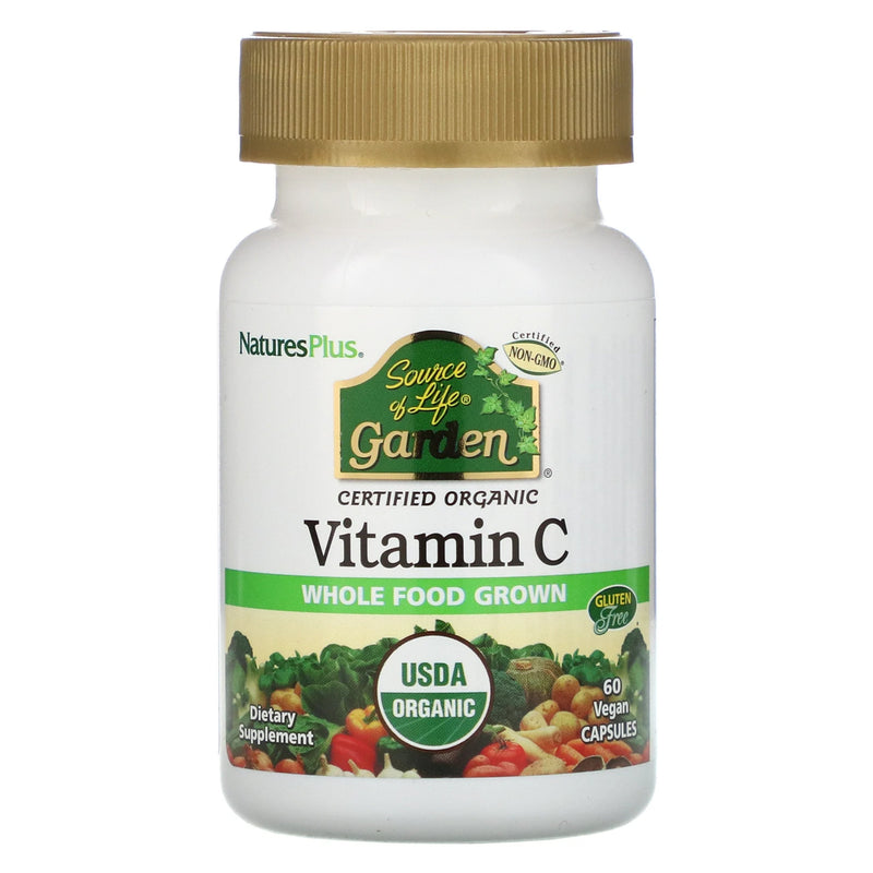 Nature's Plus Garden Vitamin C 60 vCaps