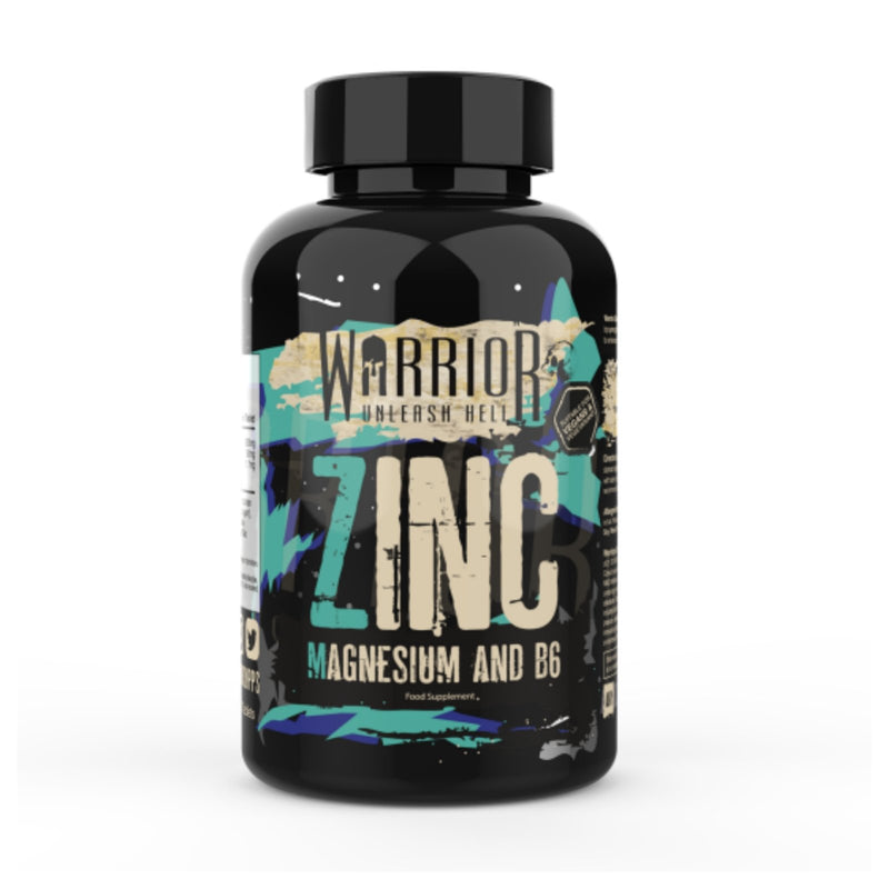 Warrior Zinc Magnesium & B6 60 Caps