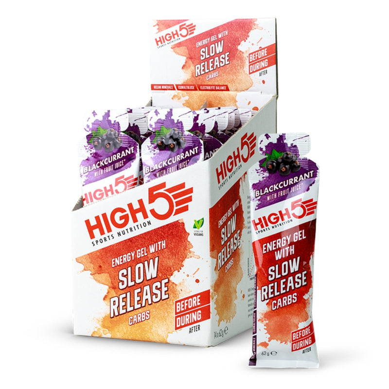 HIGH5 Energy Gel With Slow Release Carbs 14 x 62g