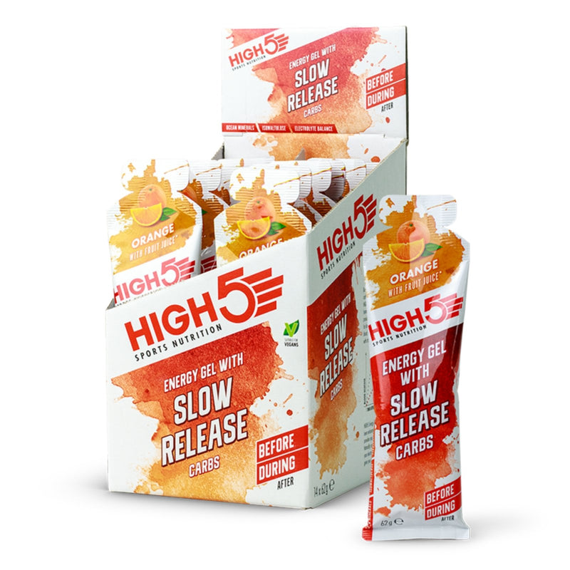 HIGH5 Energy Gel With Slow Release Carbs 14 x 62g