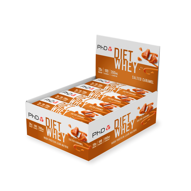 PhD Nutrition Diet Whey Bars 12 x 65g