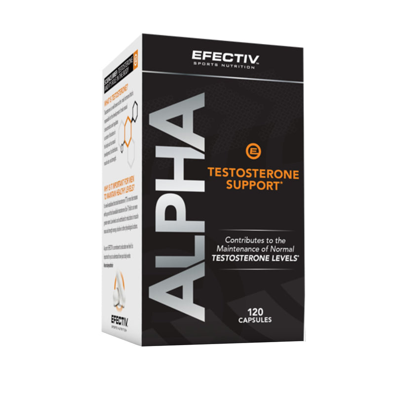 Efectiv Nutrition Alpha Testosterone Support 120 Caps