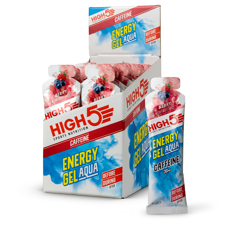 HIGH5 Energy Gel Aqua Caffeine 20 x 66g