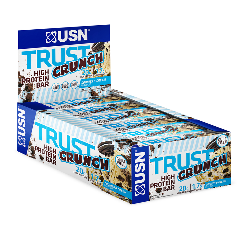 USN Trust Crunch Bars 12 x 60g