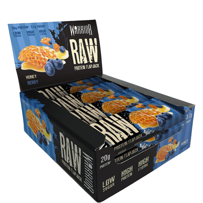 Warrior Raw Protein Flapjacks 12 x 75g