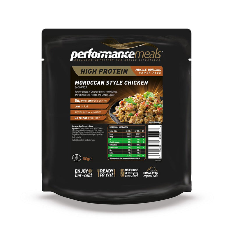 Performance Meals 350g Moroccan Chicken