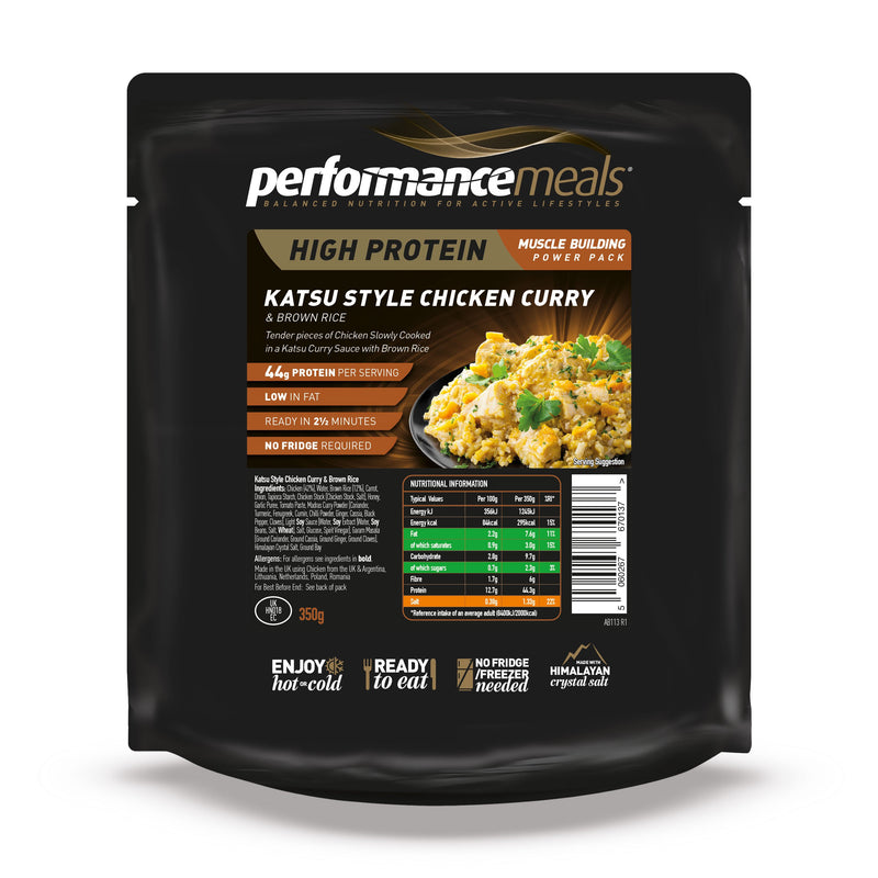 Performance Meals 350g Katsu Chicken Curry
