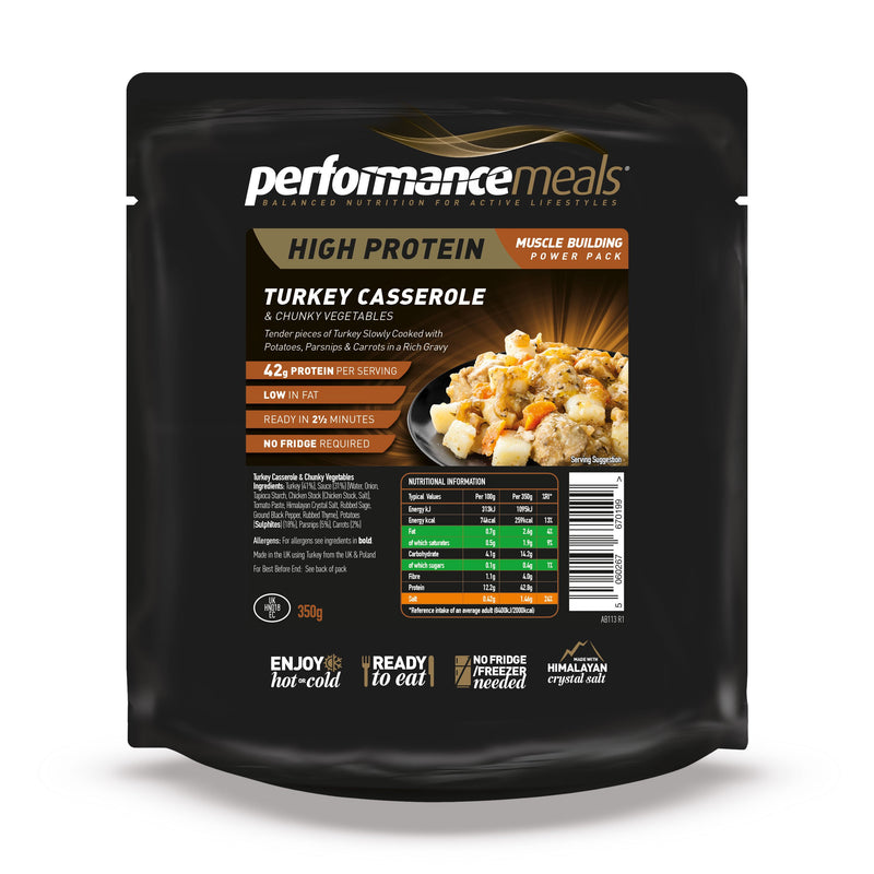 Performance Meals 350g Turkey Casserole