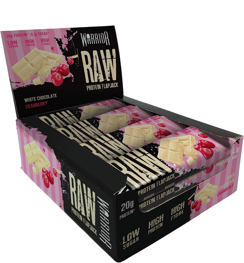 Warrior Raw Protein Flapjacks 12 x 75g