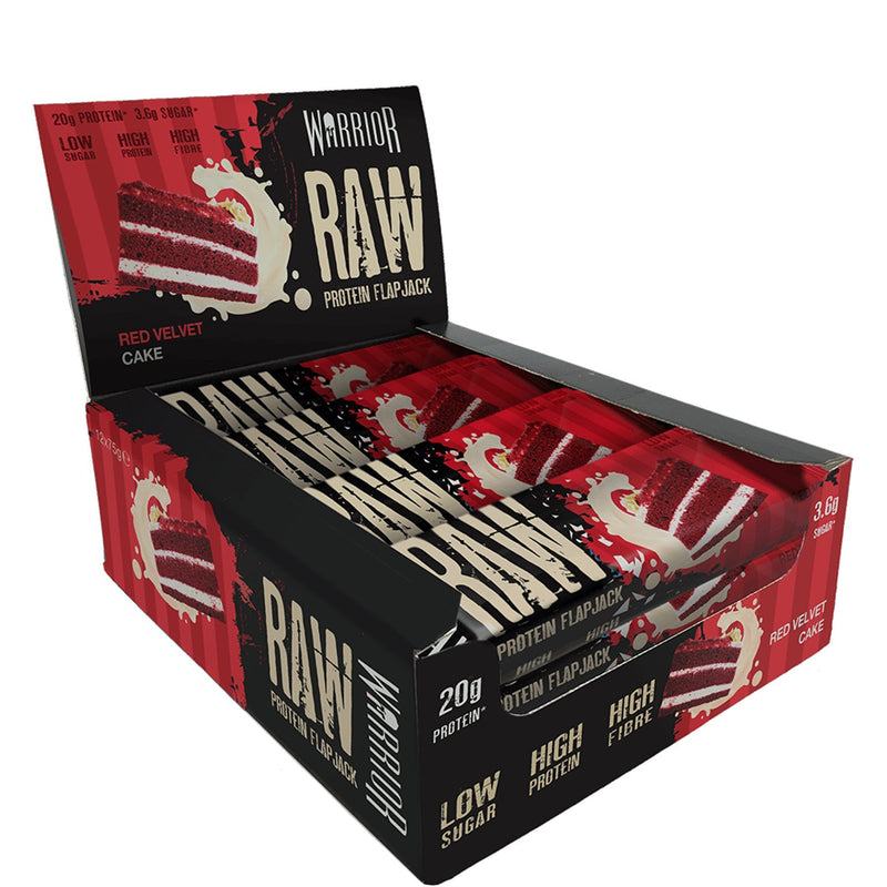 Warrior Raw Protein Flapjacks 12 x 75g