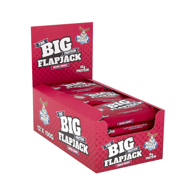 Muscle Moose The Big Protein Flapjack 12 x 100g