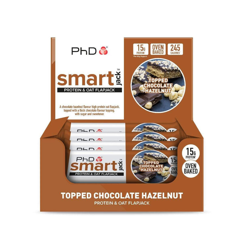 PhD Nutrition Smart Jack Flapjack 12 x 60g
