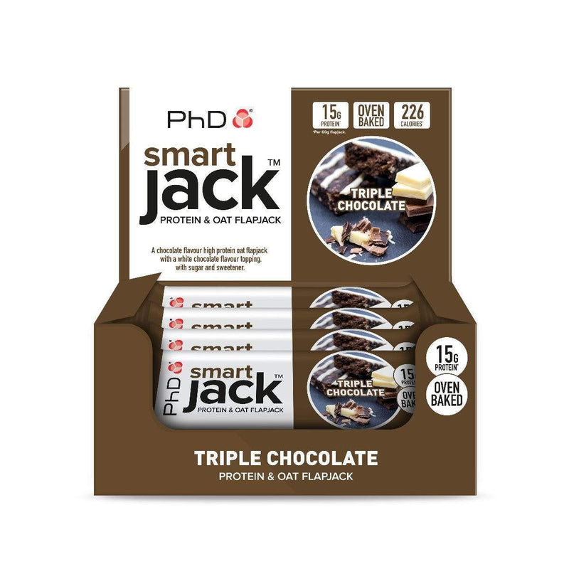 PhD Nutrition Smart Jack Flapjack 12 x 60g