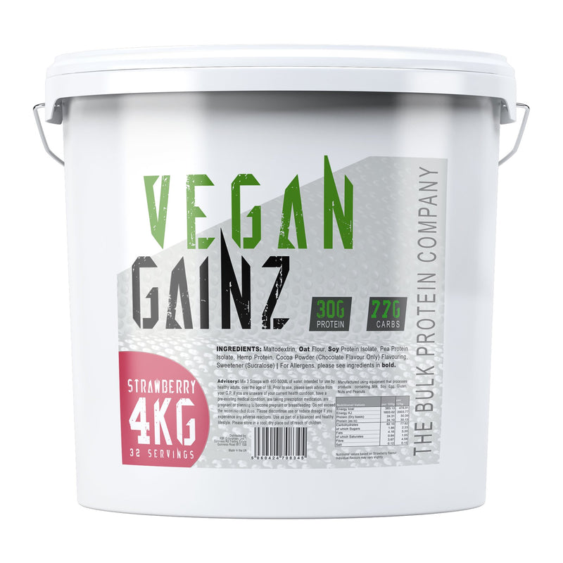 Bulk Protein Company Vegan Gainz 4kg