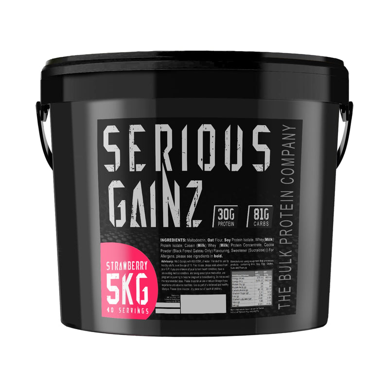 Bulk Protein Company Serious Gainz 5kg