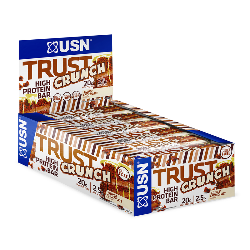 USN Trust Crunch Bars 12 x 60g