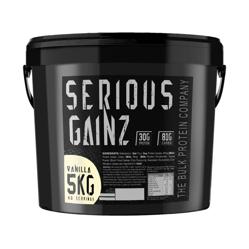 Bulk Protein Company Serious Gainz 5kg