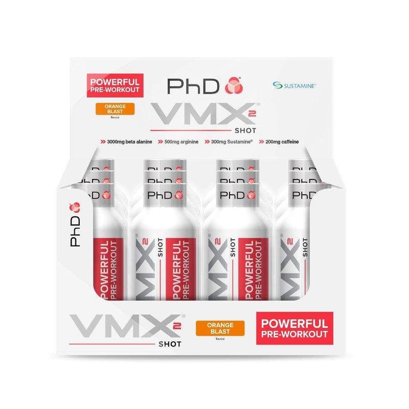 PhD Nutrition VMX Shots 12 x 60ml