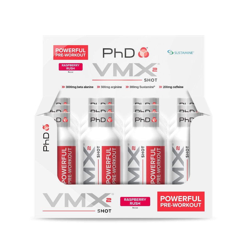 PhD Nutrition VMX Shots 12 x 60ml