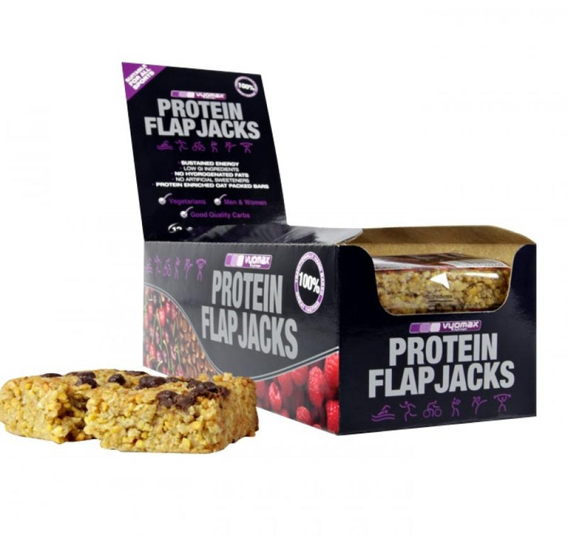 Vyomax Protein Flapjacks 12 x 100g