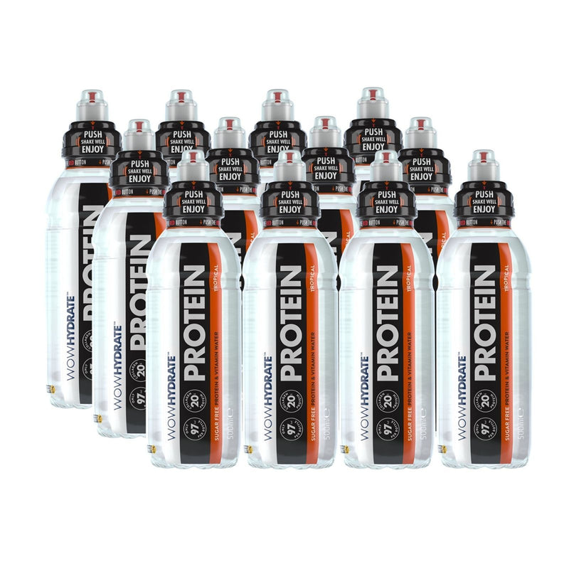 WOW Hydrate Protein 12 x 500ml