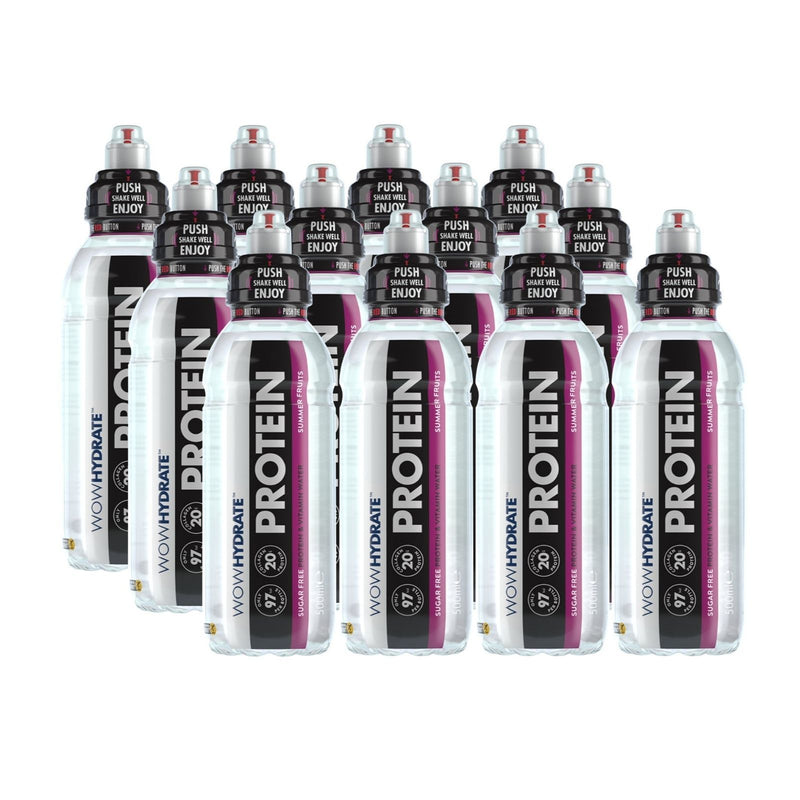 WOW Hydrate Protein 12 x 500ml