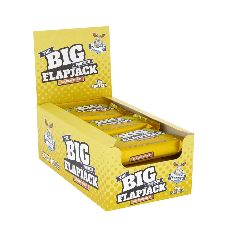 Muscle Moose The Big Protein Flapjack 12 x 100g